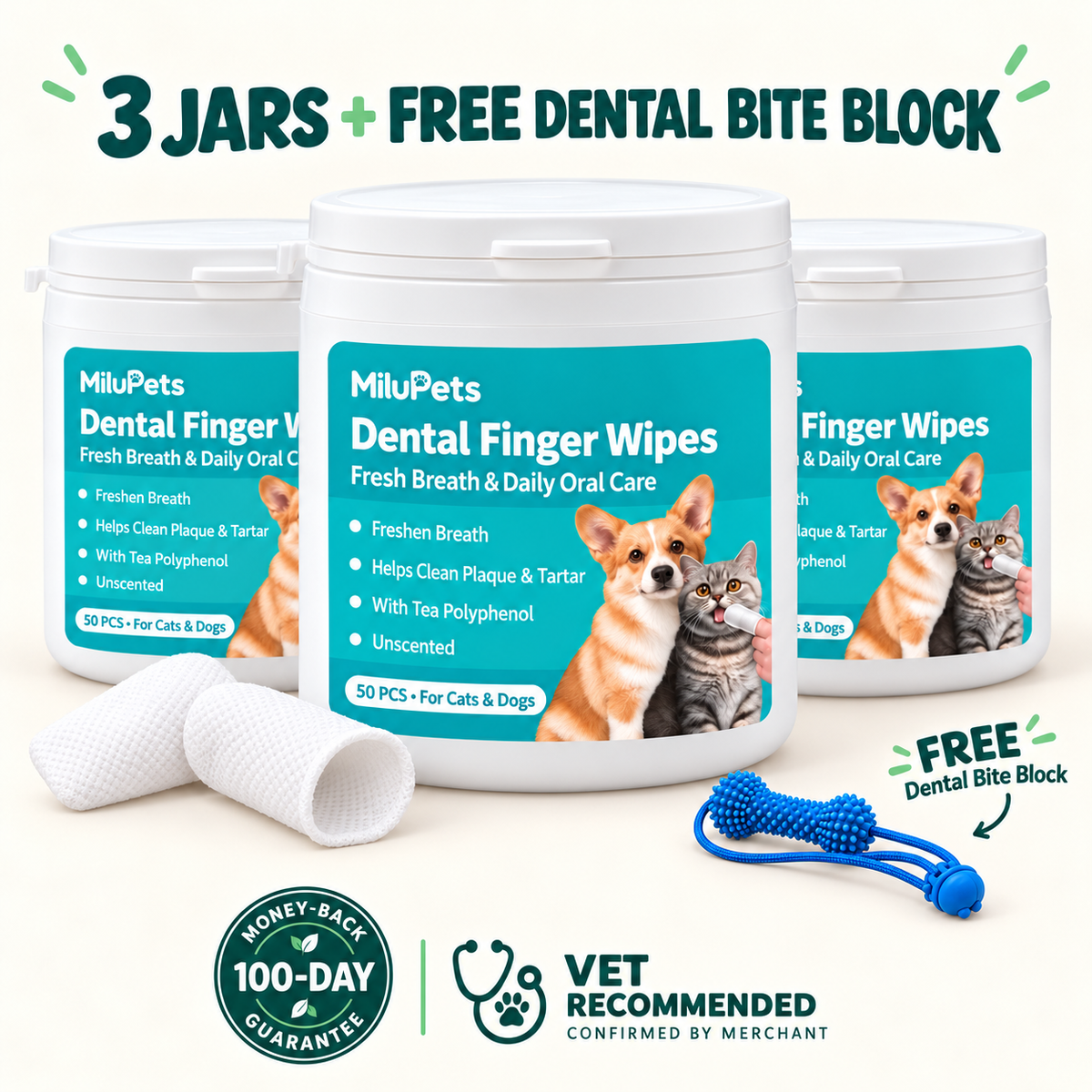 Dental Finger Wipes